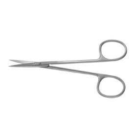 Operating Scissors Padgett 4-1/2 Inch Length Surgical Grade Stainless Steel NonSterile Finger Ring Handle Straight Blade Sharp Tip / Sharp Tip