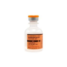 Magnesium Sulfate 50% Injection, 25 x 10 mL Single-Dose Vial