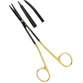 Facelift Scissors Padgett Gorney 7-1/4 Inch Length Stainless Steel / Tungsten Carbide NonSterile Curved Blade