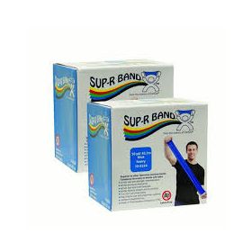 Sup-r band 10-6334 latex free exercise band-twin-pak-100 yards-blue