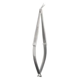 Corneal Scissors Miltex Castroviejo 4 Inch Length OR Grade German Stainless Steel NonSterile Thumb Handle with Spring Angled Left Blade