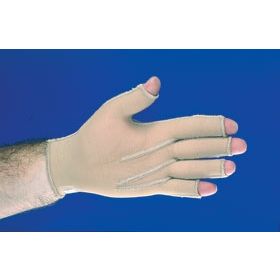 Compression Glove Bio-Form  Open Finger Large Wrist Length Ambidextrous Nylon / Spandex