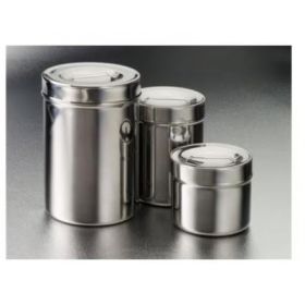 Forcep Jar Stainless Steel Silver 0.5L, 12 EA/BX ,6350207BX