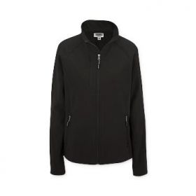 Women's Soft-Shell Jacket, Black, Size XS