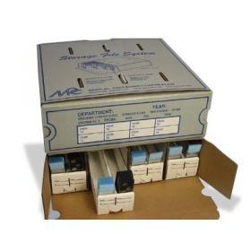 Micromate Slide Storage Box 4 Drawers, 2000 Slide Capacity, Wax Coated Corrugated Paper For Microscope Slides