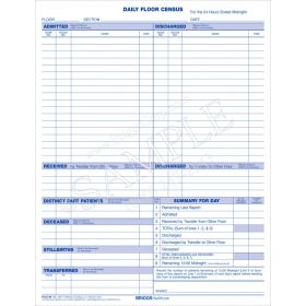 Daily Floor Census Form