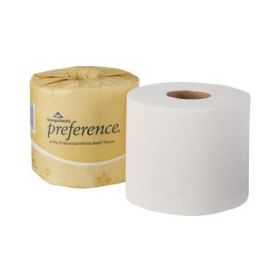 Toilet Tissue preference White 2-Ply Standard Size Cored Roll 550 Sheets 4 X 4-1/20 Inch