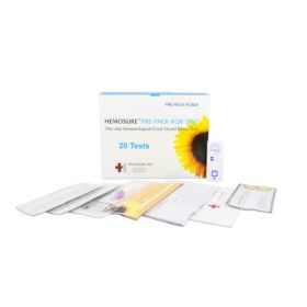 Rapid Test Kit Hemosure Colorectal Cancer Screening Fecal Occult Blood Test (iFOB or FIT) Stool Sample 20 Tests