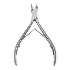 4-1/4" (10.8 cm) Sterile Centurion Cuticle Nippers with Convex Jaw, Single Use