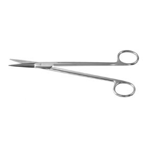 Cartilage Scissors Padgett 7-1/2 Inch Length Surgical Grade Stainless Steel NonSterile Finger Ring Handle Straight Blade Sharp Tip / Sharp Tip