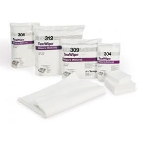 Cleanroom Wipe TexWipe ISO Class 7 White NonSterile Cotton 12 X 12 Inch Disposable
