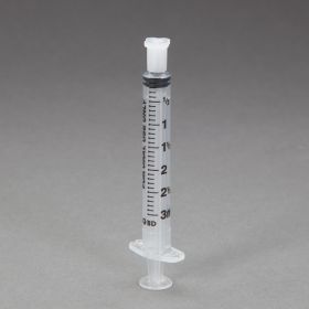 BD Oral Dispensers with Tip Caps, 3mL, Clear