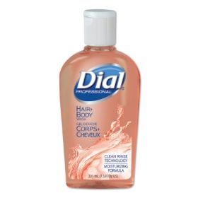 Shampoo and Body Wash Dial Professional 7.5 oz. Flip Top Bottle Peach Scent