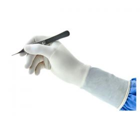 Gloves surgical gammex powder-free polyisoprene lf 12 in 6.5 strl white 50pr/bx, 4 bx/ca 6850113