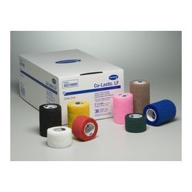 Cohesive Bandage Co Lastic Standard Compression Self adherent Closure Assorted Colors NonSterile
