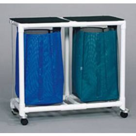 Double Hamper with Bags Standard 4 Casters 39 gal. 692159