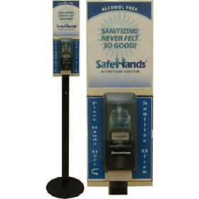 Alcohol-Free Hand Sanitizer safeHands 1,000 mL BZK (Benzalkonium Chloride) Foaming Dispenser Refill Bottle