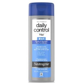 Dandruff Shampoo and Conditioner Neutrogena T/Gel 2-in-1 8.5 oz. Flip Top Bottle Scented