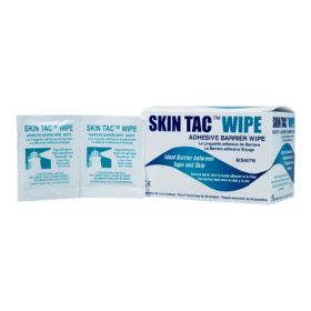 Skin Barrier Wipe Skin Tac  78 to 82% Strength Isopropyl Alcohol Individual Packet NonSterile