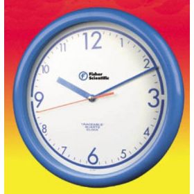 Wall Mount Clock Traceable 10 Inch 12 Hour Analog Display Battery Powered