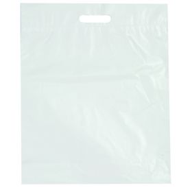 Patient Care Bag Minigrip 9 X 12 Inch Plastic Open Ended White