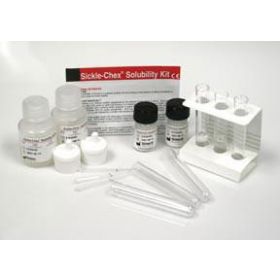 Test Kit Sickledex Solubility Test Sickle Cell Disease / Sickle Cell Trait Whole Blood Sample 100 Tests