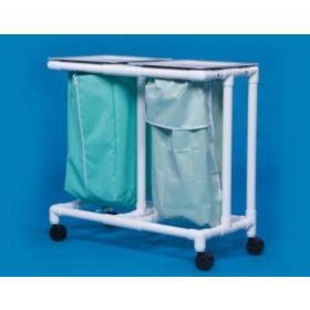 Double Hamper with Bags Select 4 Casters 39 gal. 704702