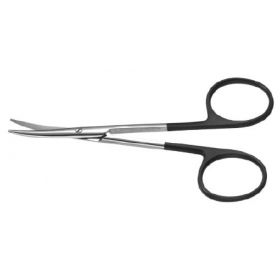 Plastic and Reconstructive Surgery Scissors Padgett SuperCut 5-3/4 Inch Length OR Grade German Stainless Steel NonSterile Finger Ring Handle Curved Blades Blunt Tip / Blunt Tip