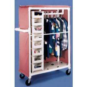 Clothing Cart Adapt-A-Cart 5 Inch Heavy Duty Casters, Two Locking 53 lbs. Weight Capacity 709306