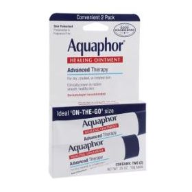 Aquaphor healing ointment petrolatum 0.35oz fragrance free skin 2/pk, 24 pk/ca ,7093153ca