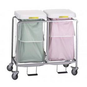 Double Hamper with Bags 4 Casters 30 to 35 gal. 709452