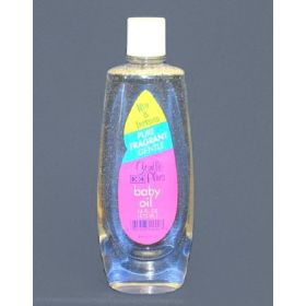 Baby Oil Gentle Plus 8 oz. Bottle Scented Oil, 710424CS