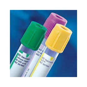 BD Vacutainer Venous Blood Collection Tube Lithium Heparin Additive 2 mL BD Hemogard Closure Plastic Tube