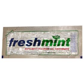 Toothpaste Freshmint Mint Flavor 28 oz. Individual Packet, 713974CS