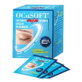 Eyelid Cleanser OCuSOFT Lid Scrub Plus 30 per Box Wipe