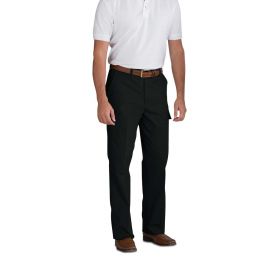 Men's 65% Polyester, 35% Cotton Cargo Work Pants, Black, Size 38 x 32" Inseam