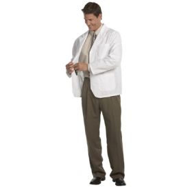 Lab Jacket White 2X-Large Hip Length Reusable 724583