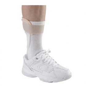Ankle Foot Orthosis AFO Light Small Hook and Loop Closure Male Up to 7-1/2 / Female 7 to 9 Right Foot