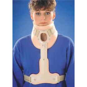 Rigid Cervical Collar Ossur Philadelphia Preformed Adult Medium Two-Piece / Trachea Opening 3-1/4 Inch Height 13 to 16 Inch Neck Circumference 734641