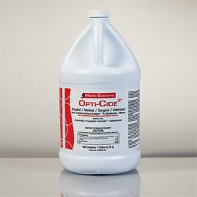 Opti Cide3 Disinfectant/Cleaner, 1 Gallon, Case