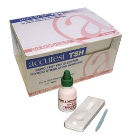 Rapid Test Kit Accutest Thyroid / Metabolic Assay Thyroid Stimulating Hormone (TSH) Whole Blood Sample 20 Tests
