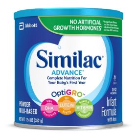 Infant Formula Similac  Advance  20 12.4 oz. Can Powder