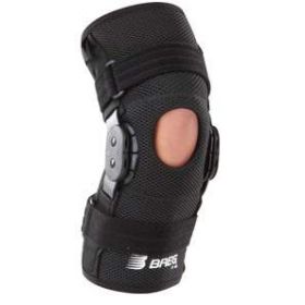 Knee Brace Breg ShortRunner Medium Pull-On 18 to 21 Inch Thigh Circumference 13 Inch Length Left or Right Knee