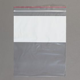 Easy-Write Reclosable Bags, Single-Track, 8 x 10