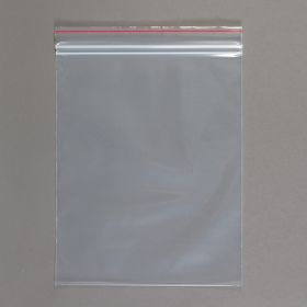 Premium Red Line  Reclosable Bags, Double-Track, 8 x 10