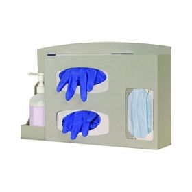 Hygiene Dispensing Station BOWMAN Wall Mount Quartz Beige 18-1/2 W X 11-5/8 H X 4-1/2 D Inch ABS Plastic