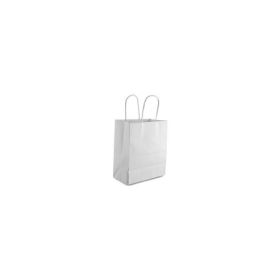 Shopping Bag Duro Tempo White Virgin Paper