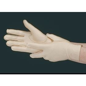 Compression Glove Gentle Compression Open Finger Large Wrist Length Left Hand Lycra / Spandex