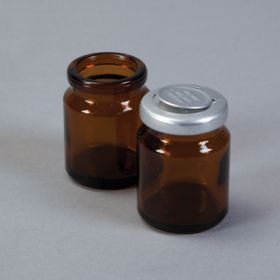 Amber Glass Vials, 15mL 