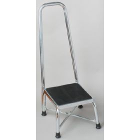 Step Stool with Handrail Tech-Med Bariatric 1-Step Steel